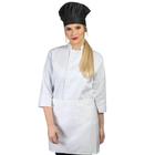 Chapéu Mestre Cuca Branco Toque Blanch Cozinheiros - Hook Classic &  Uniformes