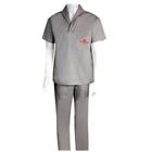 Uniforme Calca Camisa Brim Cinza GG Worker