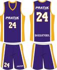 Uniforme completo basquete com 14 peças