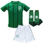 Uniforme Infantil Palmeiras Kit 3 Peças Oficial