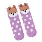 Unissex Funny Cartoon Puppy Dog Crew Socks Harajuku Cute 3D Animal Ears Polka Dot Print Breathable Cotton Tube Hosiery - 1
