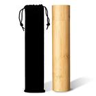 Urna de Bambu para Cinzas com Saco de Veludo - Mini