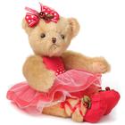 Ursinho de pelúcia Bearington Clara Christmas 35 cm Bailarina