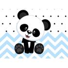 Ursinho Panda Azul Papel De Arroz Para Bolos 2 - Mec Art