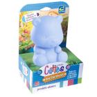 Urso azul coleção cuties brinquedo em vinil para crianças e bebês