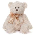 Urso de pelúcia Bearington Huggles branco cremoso 40cm