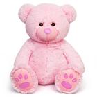 Urso de Pelúcia BenBen Teddy Bear 50cm - Pelúcia Rosa com Pegadas