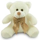 Urso de Pelúcia com Laço 30cm Decoração