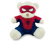 Urso de Pelúcia Fantasia 45cm Super-Herói