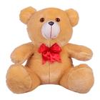 Urso de pelúcia macio sentado almofada teddy 36cm