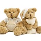 Urso de pelúcia Nelio Teddy Bear de 15,7 polegadas, pacote com 2 unidades