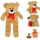 Urso Grande 90 Cm Bicho Pelúcia Macio Teddy Brinquedo Fofo