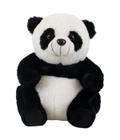 Urso Panda Sentado 31cm - Pelúcia