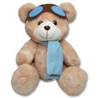 Urso para Nicho Aviador Caramelo com Azul G