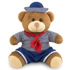 Urso Pelúcia Marinheiro 45cm Decoração de Festas - Toybrink