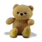 Urso Pelúcia tipo Teddy Caramelo ou Branco Fofinho 20cm