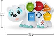 Urso Polar Figuras Coloridas Linkimals Fisher Price - Mattel