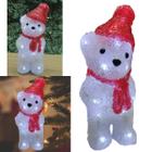 Urso Xadrez Tocando Tambor Vermelho Decorativo Natal 23cm - Toque de Classe  - Decoração de Natal para Casa - Magazine Luiza