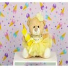 URSO TEDDE 12 cm, DOCINHO VESTIDO - DOCE BALA