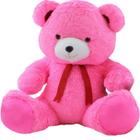 Urso Teddy Rosa Pink Grande Presente Antialergico