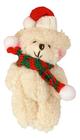 Urso Ursinho De Pelúcia Natal Decoração Chaveiro