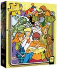 USAOPOLY Scooby-Doo Those Intrometido Kids 1000 Peça Quebra-cabeça de mercadorias Scooby-Doo oficialmente licenciados Quebra-cabeça colecionável com Scooby-Doo, Salsicha, Velma, Daphne e Fred