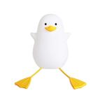 USB Rechargeable Bedside Night Light Duck Silicone Kids's Night Lanp Touch Sensor 2 Bedroom Bedside Lamp For Kids Baby Gift Luzes noturnas led - HTTN