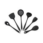 Utensílios De Cozinha De Silicone De Cor Aleatória Espátula Raspador De Ovo De Carne Ampla