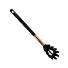 Utensilios de Silicone Preto e Rose Gold - Casambiente