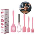 Utensílios Para Cozinha De Silicone Kit Jogo 5 Unidades