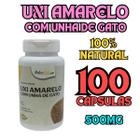 Uxi Amarelo + Unha 500mg Suporte Feminino Natural NatusVida