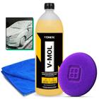 V-Mol Vonixx 1,5L Lava Autos Limpeza Pesada Desincrustante Aplicador Zacs Pano Microfibra