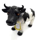 Vaca De Vinil Com Som A Bateria 34,5X19,5Cm - DM TOYS