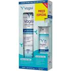 Vagisil kit sabonete íntimo gel de 300g desodorante íntimo spray com 75ml