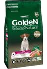 (val 11/07/2024) golden seleção natural cães filhotes porte pequeno frango e arroz 3kg