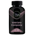 Valeriana Composta 500mg 60 Cápsulas - Melissa, Passiflora e Mulungu- Ethos Nutrition