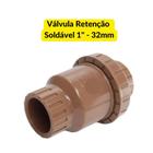 Válvula De Retenção/Pé com Crivo (Roscável ou Soldável) 3/4, 1", 1 1/2