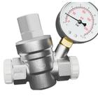 Válvula redutora de pressão com manômetro 1/2" e 3/4" blukit