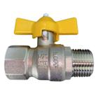 valvula reta 1/2 MxF p/gas encanado