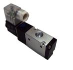 Válvula Solenoide 3/2 Vias Retorno Mola Rosca 1/4 Escape 1/4