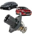 Valvula termostatica citroen c4 pallas picasso c5 xsara picasso 2.0 16v peugeot 307 308 407 408 2.0