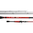 Vara de Pesca Albatroz Strategy C601 1,80m 06-12lb Ação Rápida para Carretilha Inteiriça Vermelha