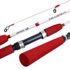 Vara Molinete JP CALLISTO 1,35 mts 10-20LBS 2 Partes Branco/Vermelho - Jaú Pesca