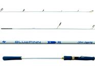 Vara Para Molinete Albatroz Bluefinn Slow Jigging 6'3" (1,90m) P.E 0.8/1.5 - S632 - 2 Partes