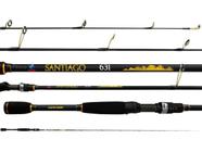 Vara Para Molinete Albatroz Fishing Santiago 6'3" (1,90m) 6-10Lbs S631 - Inteiriça