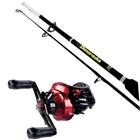 Vara Pesca Dourado 1,65m 30lbs + Carretilha Logan Esquerda