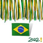 Varal 50 Metros Fita Rua Casa c/ Bandeirão Brasil Copa do Mundo