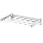 Varal de Roupas Retrátil 70cm Ordene Inox de Parede Estendedor Log Branco