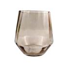 Vasinho Decorativo Rose Transparente 17X12Cm Vaso Rosa