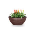 Vaso Bacia De Planta Flor Rosa Jasmim Lobelia Orquidea 30X12 - Foster Plast